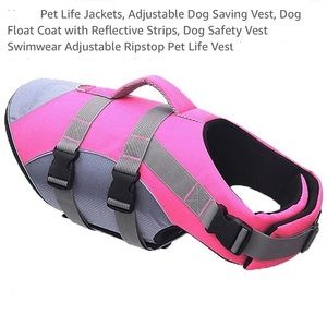 Dog flotation vest